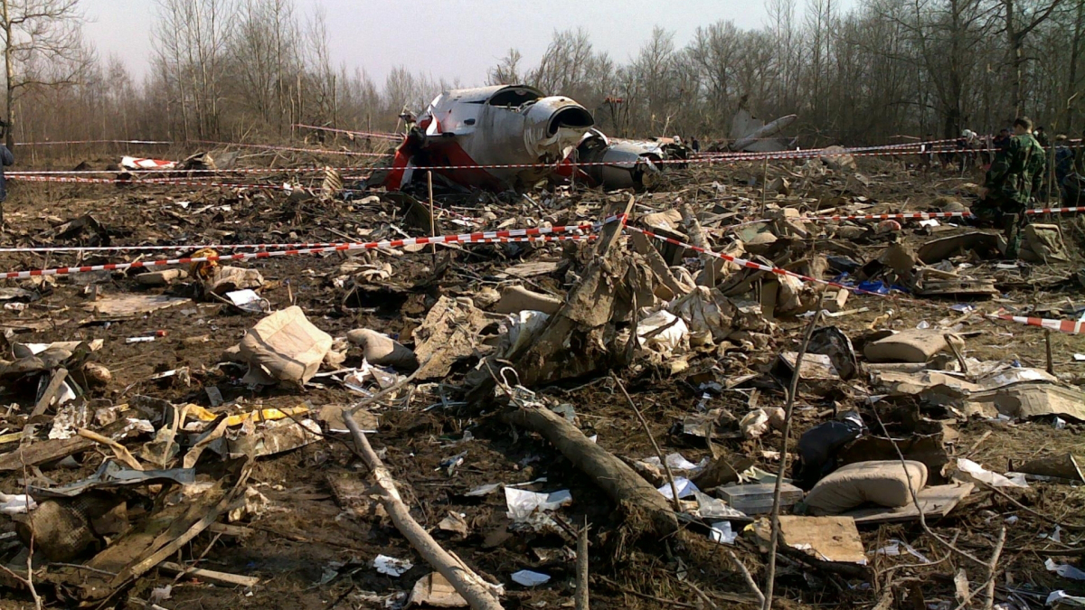 Znalezione obrazy dla zapytania katastrofa TU 154 w grudniu 2010