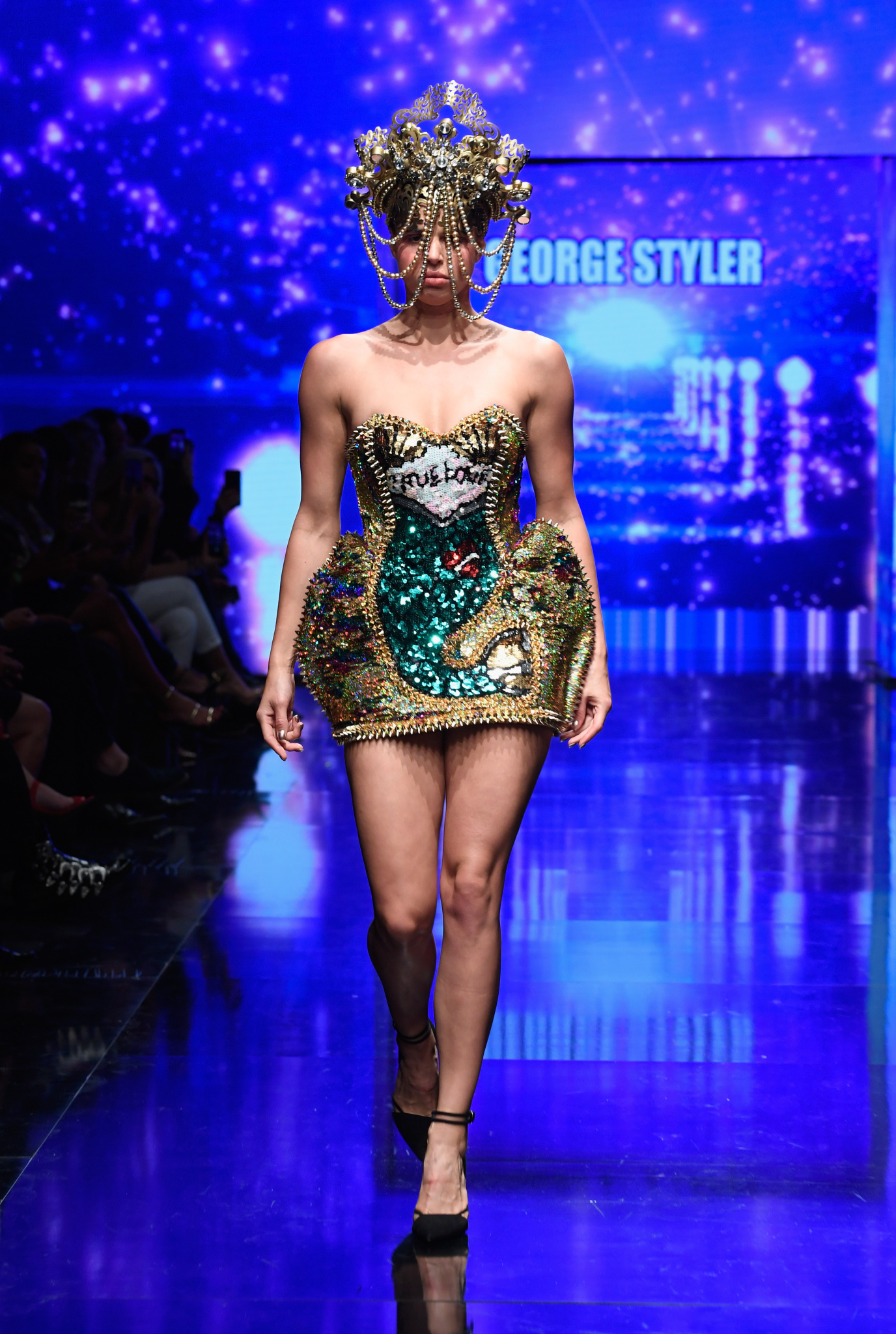 Ania Markowska na pokazie George'a Styler'a